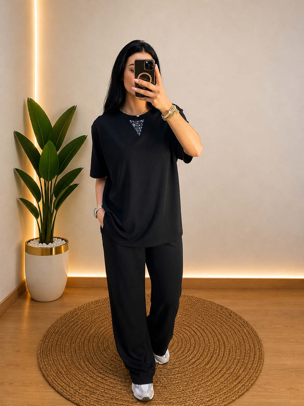 CASUAL SIYAH TAKIM