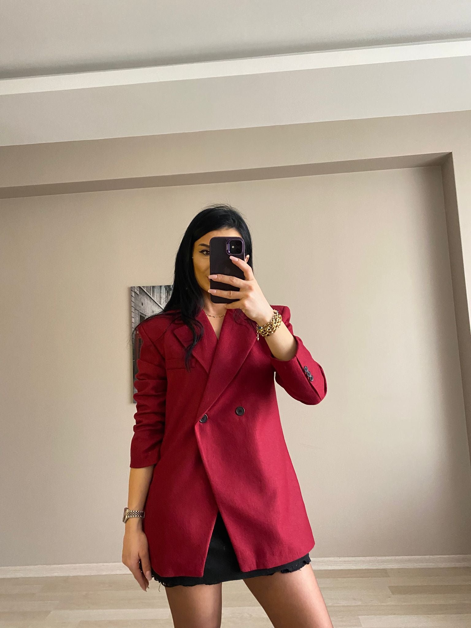 Kaşe Blazer Ceket